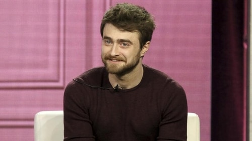 Daniel Radcliffe at the Television Critics Association Winter Press Tour. (AP) Daniel Radcliffe at the Television Critics Association Winter Press Tour. (AP)