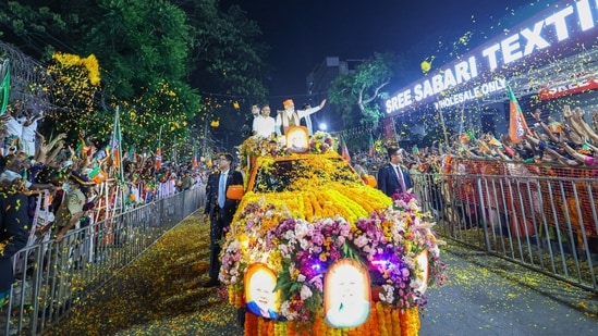 On Tuesday, PM Modi had taken out a massive roadshow in Kochi, in an indication of BJP's focus to make inroads in the southern state in the upcoming Lok Sabha polls sailing on the PM's popularity.&nbsp;(PTI)