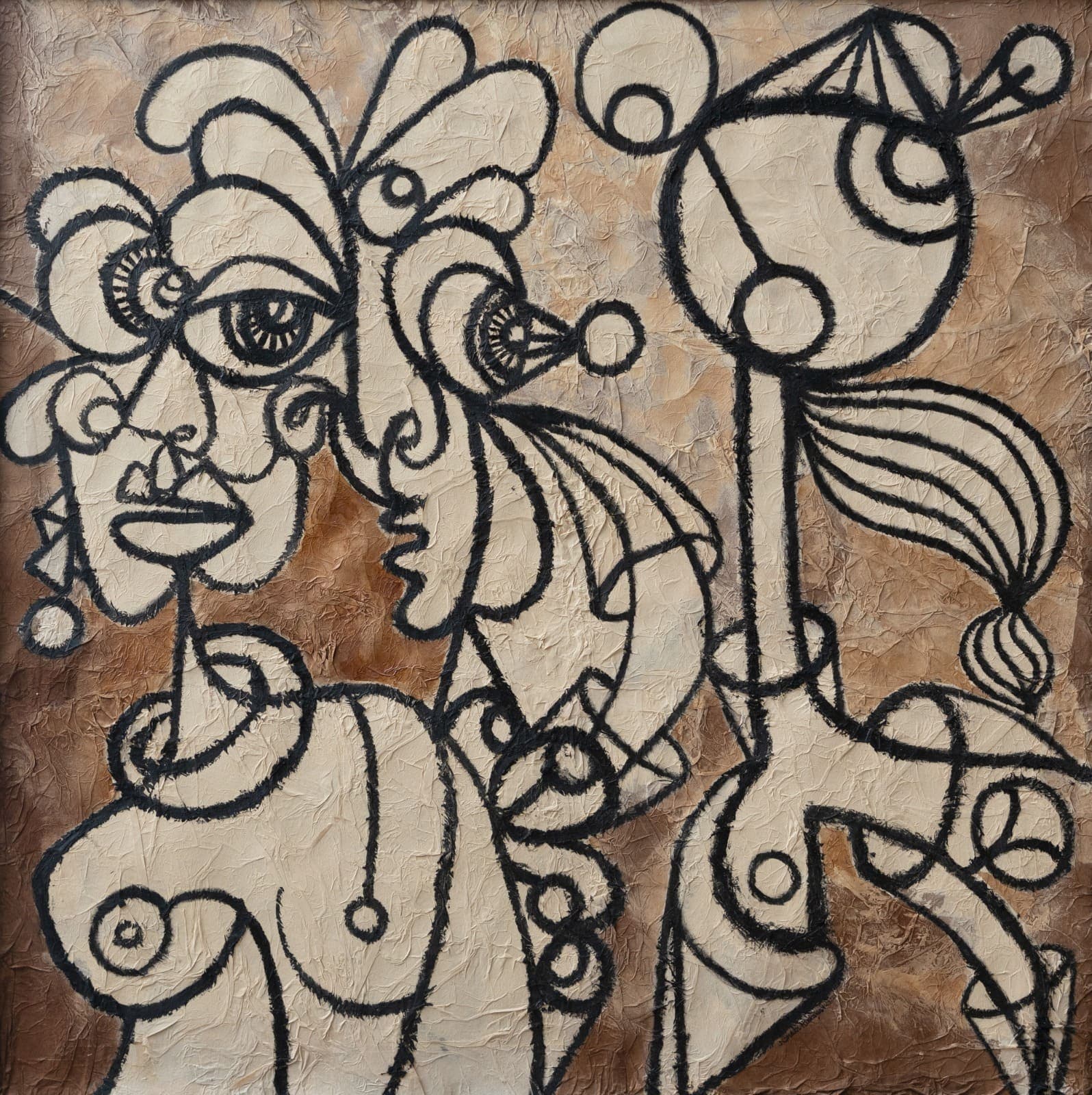 Works of Nandan Purkayastha, a self-taught artist trained in fashion design, are displayed at this exhibition curated by art historian Uma Nair. Works of Nandan Purkayastha, a self-taught artist trained in fashion design, are displayed at this exhibition curated by art historian Uma Nair.