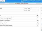 IBPS Specialist Officer (SO) main exam admit card released