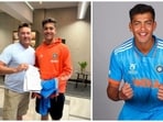 Kulkarni, 18, met Kallis a couple of days ago