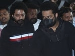 Kalyanram, Jr NTR, Balakrishna at NTR Ghat in Hyderabad