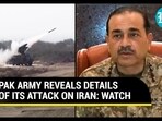 Pak officials on Iran strike Pak officials on Iran strike