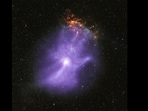 The picture of the cosmic hand released by NASA.