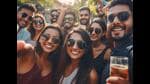 People are now much less inhibited about posing for photos and taking selfies in public. (Adobe Stock)