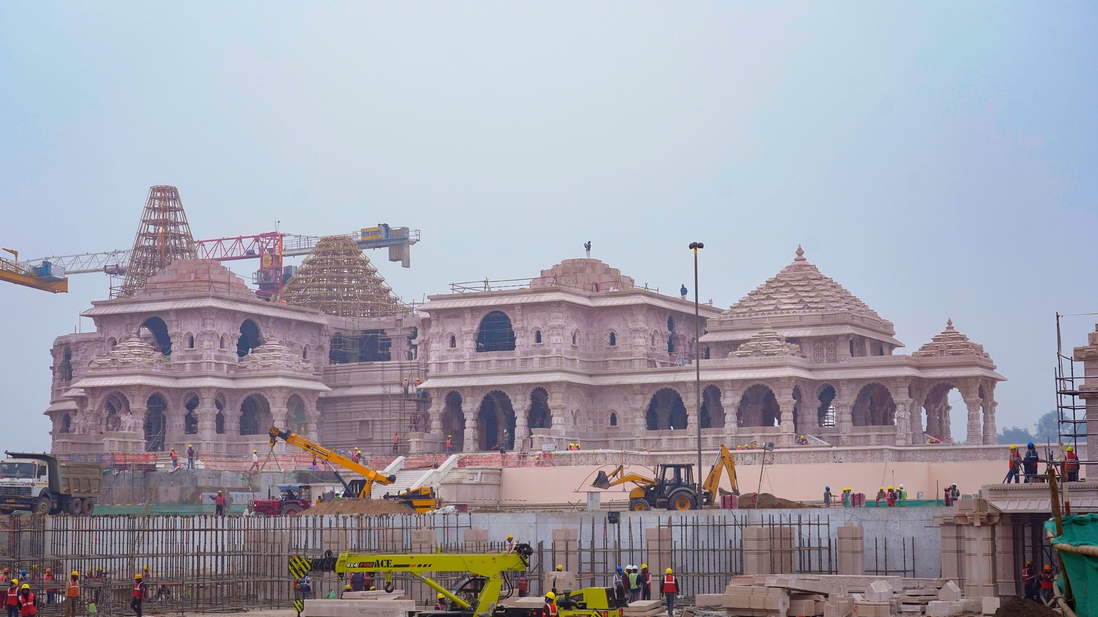 Man makes replica of Ayodhya's Ram Mandir using Parle-G biscuits - Vimarsana News