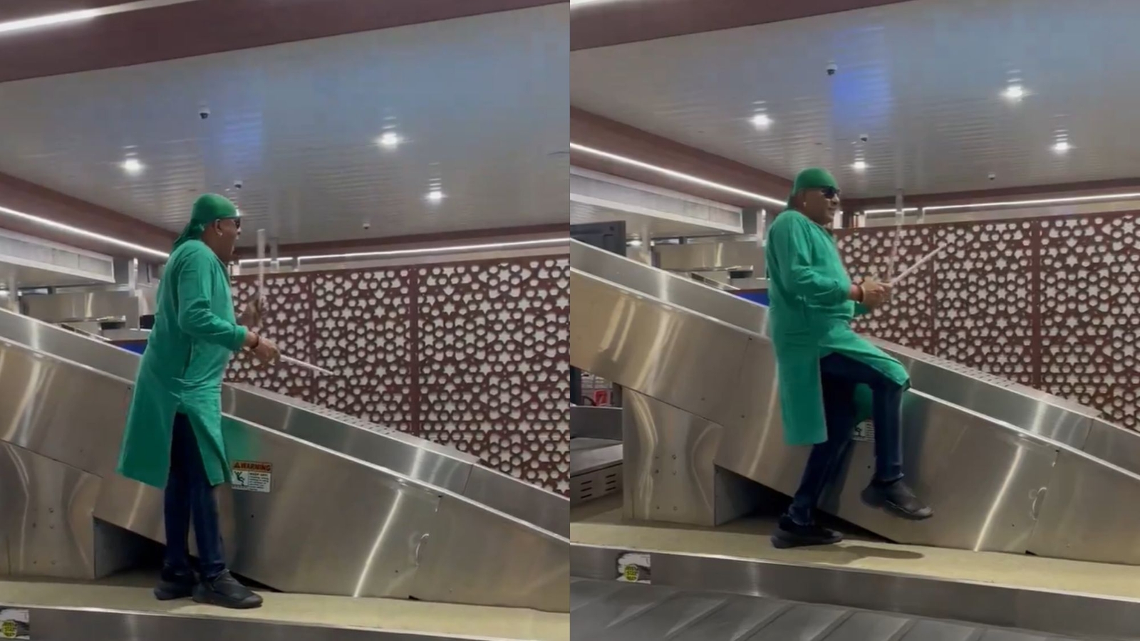 Sivamani treats travellers at Kochi airport to AR Rahman's Humma Humma | Trending - Vimarsana News