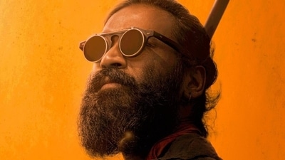 Dhanush in a still from Captain Miller