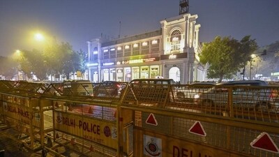 Delhi Police barricades (Representational image)