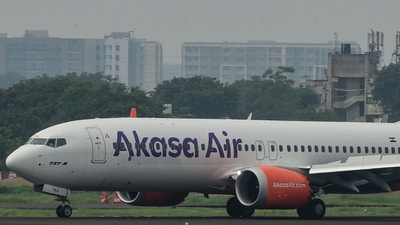 The doctor used a stethoscope after three and half years on an Akasa Air flight from Kochi to Mumbai to save a passengers life. (AFP) The doctor used a stethoscope after three and half years on an Akasa Air flight from Kochi to Mumbai to save a passengers life. (AFP)