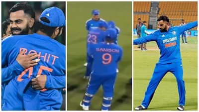 Kohli entertained the Chinnaswamy crowd with his on-field antics (AFP-ANI) Kohli entertained the Chinnaswamy crowd with his on-field antics (AFP-ANI)