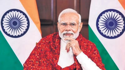 New Delhi, Jan 18 (ANI): Prime Minister Narendra Modi interacts with the beneficiaries of the Viksit Bharat Sankalp Yatra, via video conference, in New Delhi on Thursday. (ANI Photo) (ANI) New Delhi, Jan 18 (ANI): Prime Minister Narendra Modi interacts with the beneficiaries of the Viksit Bharat Sankalp Yatra, via video conference, in New Delhi on Thursday. (ANI Photo) (ANI)