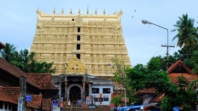 Kerala's Sree Padmanabhaswamy Temple (File photo) Kerala's Sree Padmanabhaswamy Temple (File photo)