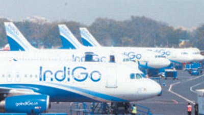 Patna-Pune Indigo flight 6E-126 standing ready at the Patna airport with 162 passengers got delayed by three hours on Wednesday after pilot refused to fly the aircraft after getting the news of his grandmother’s demise. ((PIC FOR REPRESENTATION))