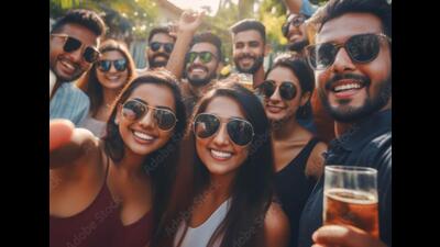 People are now much less inhibited about posing for photos and taking selfies in public. (Adobe Stock) People are now much less inhibited about posing for photos and taking selfies in public. (Adobe Stock)