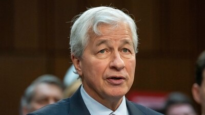 Jamie Dimon speaks during a Senate Banking, Housing, and Urban Affairs Committee oversight hearing to examine Wall Street firms on Capitol Hill, Wednesday, Dec. 6, 2023 in Washington (AP Photo/Alex Brandon) (AP)
