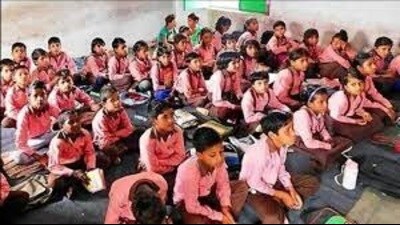 Students in a government primary school in Prayagraj. (HT file) Students in a government primary school in Prayagraj. (HT file)