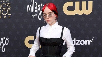 Billie Eilish at the 29th Annual Critics Choice Awards on January 14, 2024. (Getty Images via AFP) Billie Eilish at the 29th Annual Critics Choice Awards on January 14, 2024. (Getty Images via AFP)