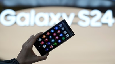 Samsung Galaxy S24 has been powered by Galaxy AI and has features like Live Translate, Interpreter. (AP) Samsung Galaxy S24 has been powered by Galaxy AI and has features like Live Translate, Interpreter. (AP)