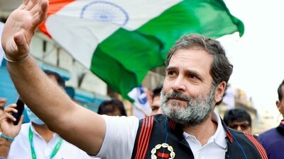 Congress leader Rahul Gandhi during the party's 'Bharat Jodo Nyay Yatra'. (Congress X) Congress leader Rahul Gandhi during the party's 'Bharat Jodo Nyay Yatra'. (Congress X)
