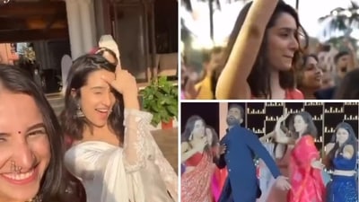Shraddha Kappor danced with her friends in the new video. Shraddha Kappor danced with her friends in the new video.
