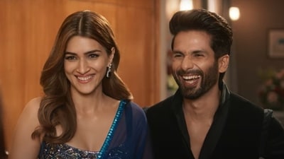 Kriti Sanon and Shahid Kapoor in Teri Baaton Mein Aisa Uljha Jiya trailer Kriti Sanon and Shahid Kapoor in Teri Baaton Mein Aisa Uljha Jiya trailer