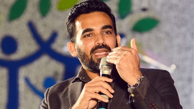 Former India pacer Zaheer Khan during an event (Getty Images) Former India pacer Zaheer Khan during an event (Getty Images)