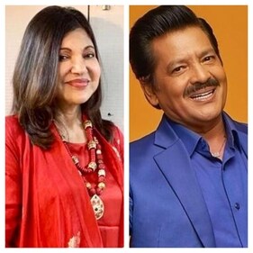 Alka Yagnik and Udit Narayan Jha