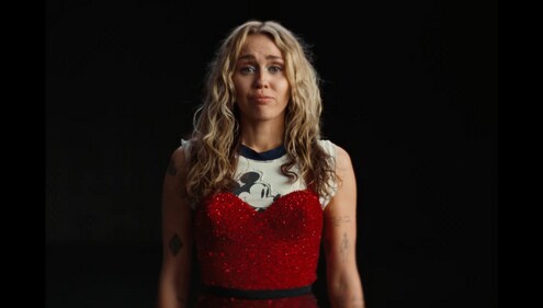 Miley Cyrus has shared an emotional new song and video; Used to be Young.