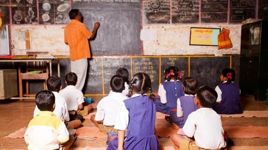 From the figures shared in the ASER report, of the students surveyed, 42.5% of males and 48.3% of females did not have a role model for their aspired work. (Representative picture/HT File Photo.)