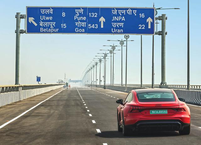 Stick to the generous 100kmph limit, even in the 646hp Audi RS e-tron GT, which is capable of 250 plus kmph. Stick to the generous 100kmph limit, even in the 646hp Audi RS e-tron GT, which is capable of 250 plus kmph.