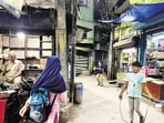Anjuman Chowk in old Delhi