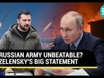 Zelensky's admission Zelensky's admission