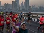 Runners in last year's Mumbai marathon (file pic)