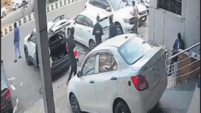 A study by a pro-consumer website said Delhi has 19.96 cameras per 1,000 people. (HT Photo)