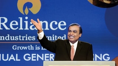 Reliance Industries Chairman, and Managing Director Mukesh Ambani. (ANI) Reliance Industries Chairman, and Managing Director Mukesh Ambani. (ANI)