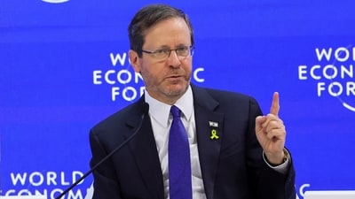 Israeli President Isaac Herzog (REUTERS)