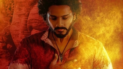 Teja Sajja in a still from HanuMan Teja Sajja in a still from HanuMan