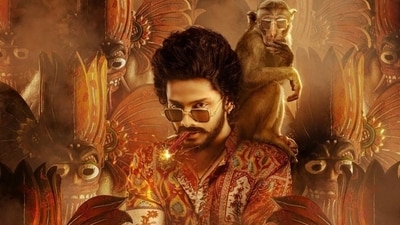 Teja Sajja as Hanumanthu in the Telugu superhero film HanuMan. Teja Sajja as Hanumanthu in the Telugu superhero film HanuMan.