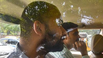 New Delhi: AAP leader and businessman Vijay Nair being produced at the Rouse Avenue court following his arrest by CBI officials in connection with Delhi Excise Policy scam case, in New Delhi, Wednesday, Sept. 28, 2022. (PTI Photo)(PTI09_28_2022_000074B) (PTI) New Delhi: AAP leader and businessman Vijay Nair being produced at the Rouse Avenue court following his arrest by CBI officials in connection with Delhi Excise Policy scam case, in New Delhi, Wednesday, Sept. 28, 2022. (PTI Photo)(PTI09_28_2022_000074B) (PTI)