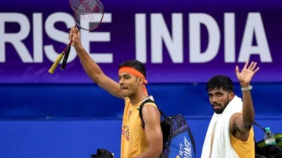 Three World Tour titles, an Asian Games gold, the Asian Championships title and a World No. 1 rank -- Satwik and Chirag are in top form ahead of the Paris Olympics. (PTI)