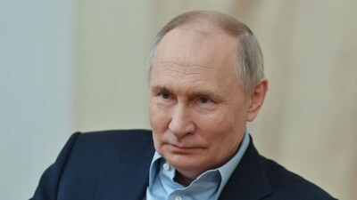 Russia-Ukraine War: Russia's president Vladimir Putin is seen. (AFP)