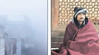 Delhi is in grip of extreme cold Delhi is in grip of extreme cold