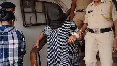 Suchana Seth, CEO of Bengaluru-based The Mindful AI Lab, who is accused of killing her son, being brought to Mapusa Court in North Goa (PTI Photo)
