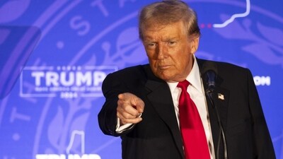 Former US President Donald Trump (Bloomberg)