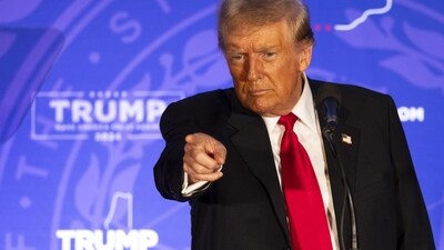 Former US President Donald Trump (Bloomberg) Former US President Donald Trump (Bloomberg)