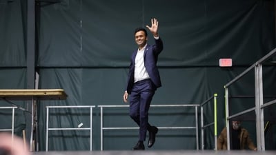 Former Republican presidential candidate Vivek Ramaswamy (Getty Images via AFP) Former Republican presidential candidate Vivek Ramaswamy (Getty Images via AFP)