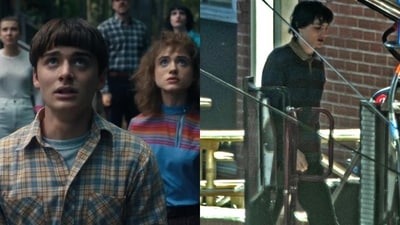 Stranger Things season 5 reveal the initial glimpse of Finn Wolfhard in his role as Mike Wheeler. (x, (Twitter)) Stranger Things season 5 reveal the initial glimpse of Finn Wolfhard in his role as Mike Wheeler. (x, (Twitter))