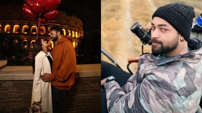 Lavanya Tripathi shared loved-up pics with Varun Tej on his birthday (Instagram) Lavanya Tripathi shared loved-up pics with Varun Tej on his birthday (Instagram)