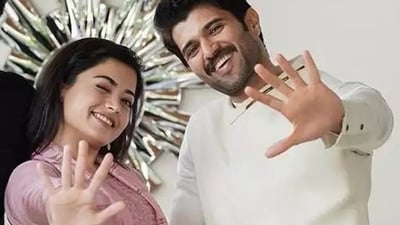 Rumours have been afloat that Rashmika and Vijay will get engaged in February Rumours have been afloat that Rashmika and Vijay will get engaged in February